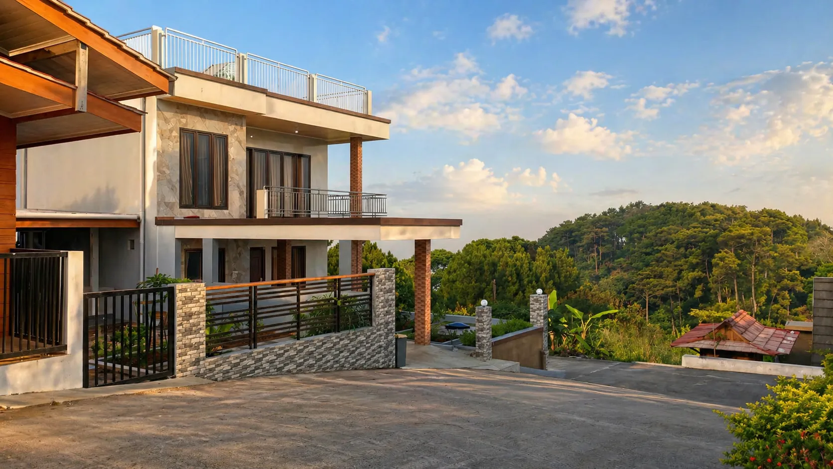 Inspirasi Desain Villa di Granada Skypark Puncak